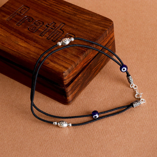 Nazarbattu Evil Eye Anklet-0